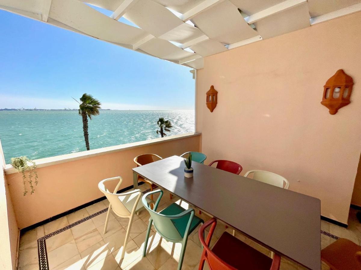 Gatu Villa Oceano Frente Al Mar En Puerto Sherry " Preferente Mayores De 25 Anos Y Familias " El Puerto de Santa María Exterior foto