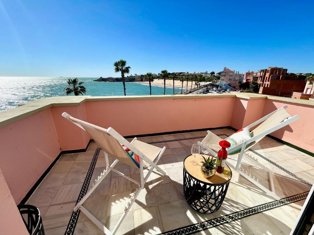 Gatu Villa Oceano Frente Al Mar En Puerto Sherry " Preferente Mayores De 25 Anos Y Familias " El Puerto de Santa María Exterior foto
